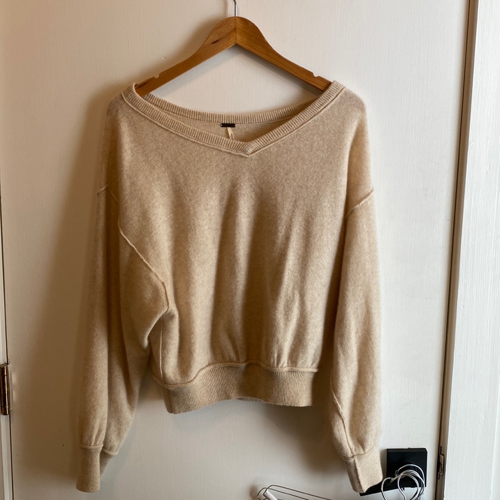 Free people womens medium cashmere sweater
